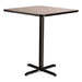 TABLE,36SQ,30H,GY/BLK,X