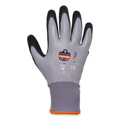 GLOVES,7501,COATED,S,GY