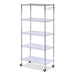 SHELVING,WIRE,36X18,5S,SV