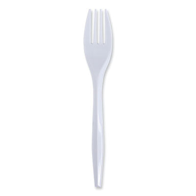 FORK,WRPD POLYPRO,WH,1M