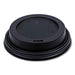 LID,DOME,8OZ,BK