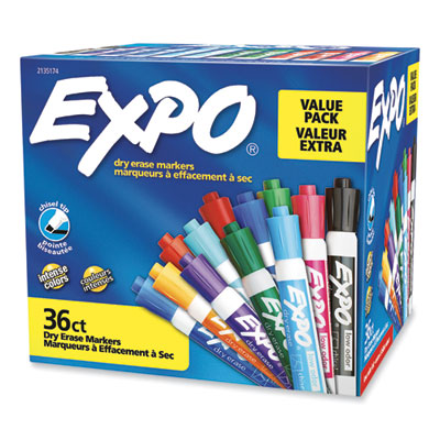 MARKER,EXPO CHISEL,36,AST