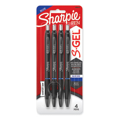 PEN,GEL,BOLD,4PK,BE