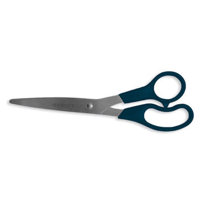 SCISSORS,8" STRAIGHT,BK