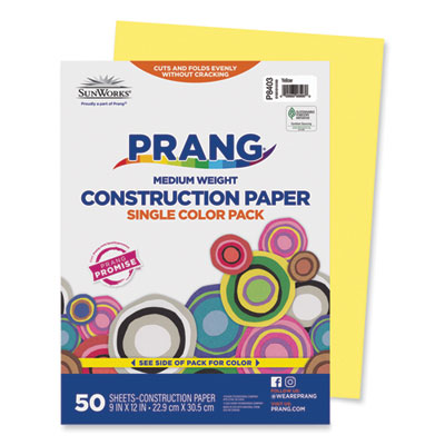 PAPER,CNST,9X12,50PK,YW