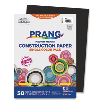 PAPER,CNST,9X12,50PK,BK