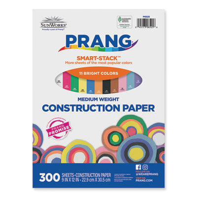 PAPER,CNST,9X12,300PK,AST