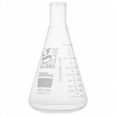 Erlenmeyer Flask 2 L 290 mm H