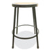 STOOL,24"H,STEEL,GY