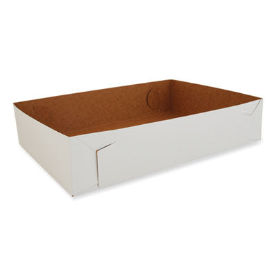 BOX,BAKERY,14X10X3.5,WH