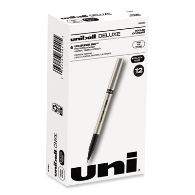 PEN,UNI-BALL,DLX,FINE,BK