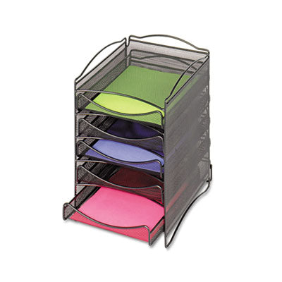 ORGANIZER,MESH,5 DRW,BK