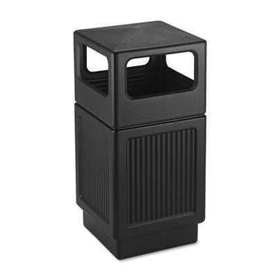 RECEPTACLE,SIDE,38GAL,BK