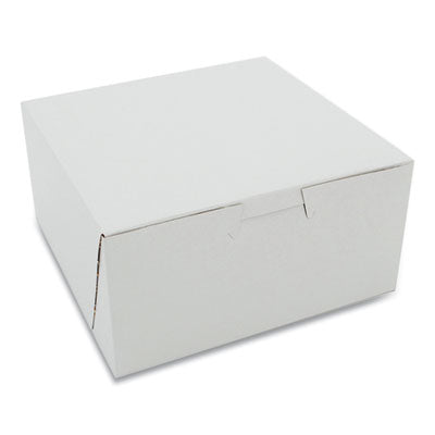 BOX,BAKERY,6X6X3,WH