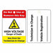 Lockout Tags Labels and Tag Insert Holders