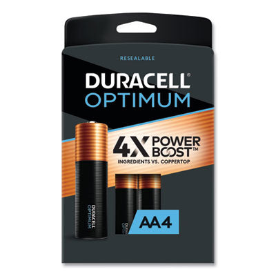 BATTERY,OPTIMUM,AA,4/PK