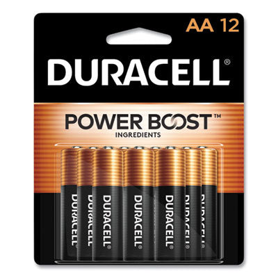 BATTERY,DURACELL AA,12PK