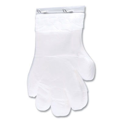 GLOVES,CLEAR POLY