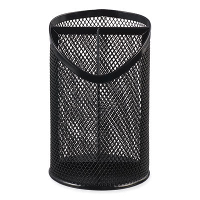 CUP,MESH,PENCIL,3 SECT,BK