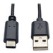 USB,MALE TO USB TYPE C,BK