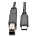 CABLE,USB C TO B,BK