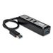 USB,HUB,4 PORT 3.0,BK