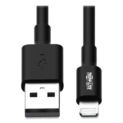 CABLE,LIGHNING USB 10,BK