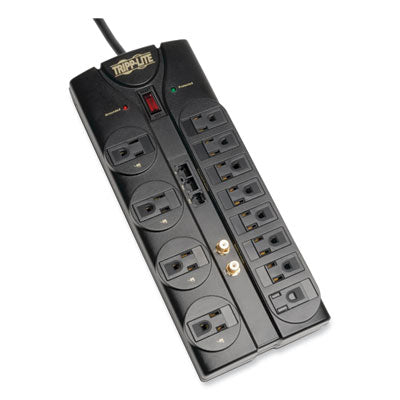 SURGE,12 OUTLET,8 FT,BK