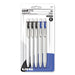 PEN,MED PT,5PK,BK/BE