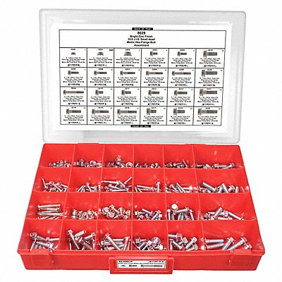 Metric HexFlange Bolt Assort 24 Hole Re