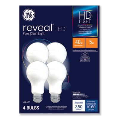 BULB,LIGHT,LED5DAGRVL,4PK