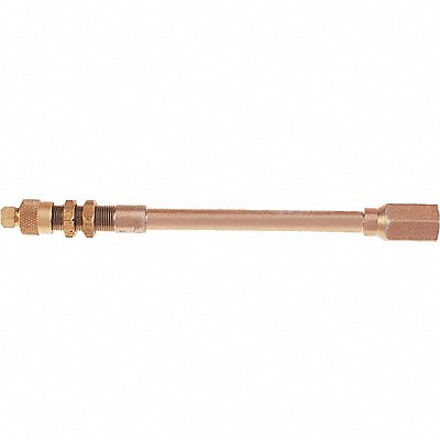 Rigid Brass Valve Extension 8 in L