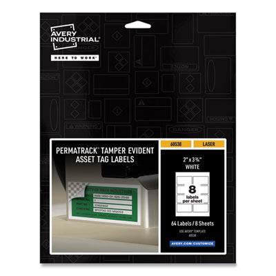 LABEL,ASSET TAGS,64/PK,WH