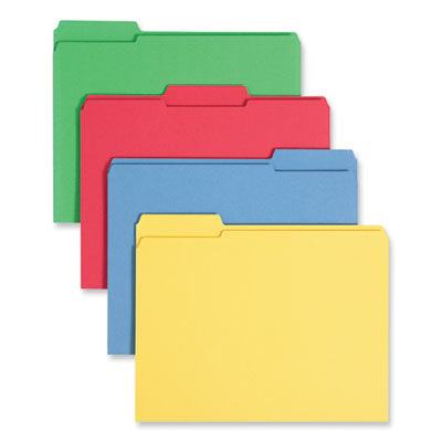 FOLDER,LTR 1/3,12/PK,AST