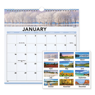 CALENDAR,WALL,MTH12X12LSC