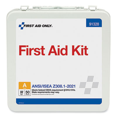 KIT,FIRSTAID,ANSI,50P,WH