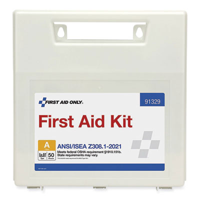 KIT,FIRSTAID,ANSI,50P,WH