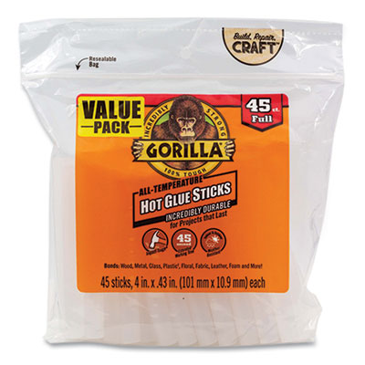 GLUE,STICK,CLEAR,45/PK