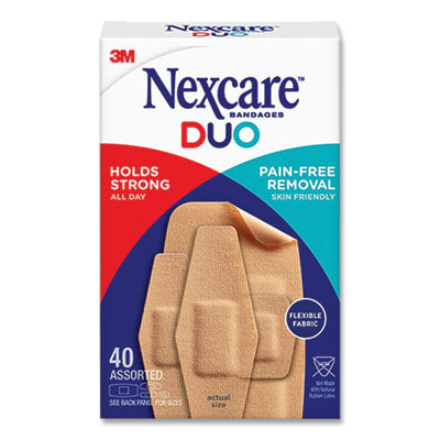 BANDAID,DUO,40/PK.AST