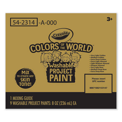 PAINT,COTW,9-8OZ,AST