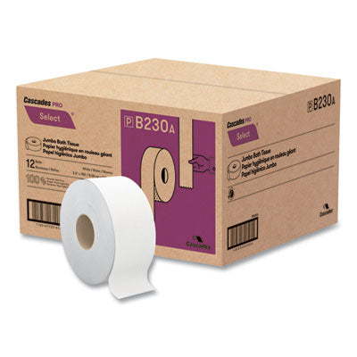 TISSUE,TOILET,JMBO,SLT,12