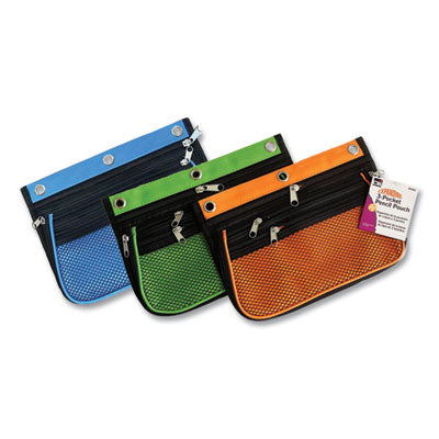 POUCH,BNDER,PNCL,3PK,AST