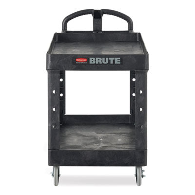 CART,UTILITY, 2 SHELF,BK