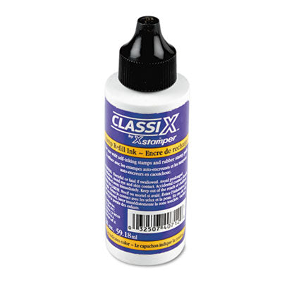 INK,CLASSIX REFILL,2OZ,BK