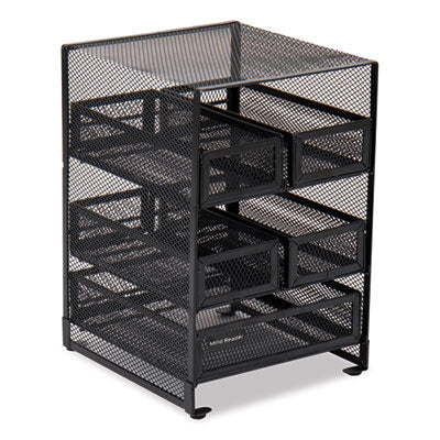 ORGANIZER,5 DRAWER,BK