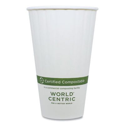 CUP,HOT,DW,16OZ,600/CT,WH