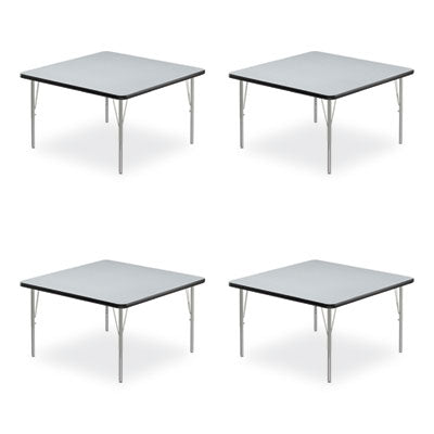 TABLE,AT TFL 48X48,GG/BK