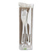 CUTLERY,SET,RIBBED,250,WH