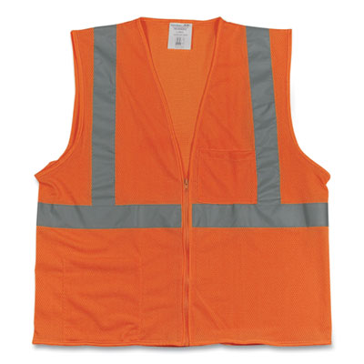 VEST,2XL,2PKT,ZIP,OR