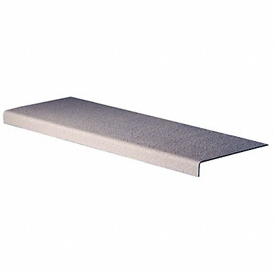 Stair Tread Cover Gray 144in W Polyester